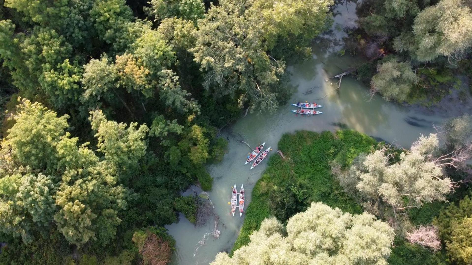 Idylicky Rodinny Penzion Arkadia Pri Dunajskej Cyklotrase Kyselica Buitenkant foto